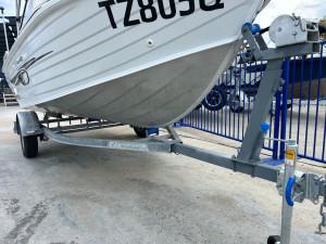 USED 2010 ALLYCRAFT CREWMATE WITH MERCURY 50HP FOR SALE