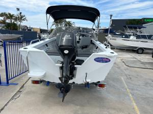 USED 2010 ALLYCRAFT CREWMATE WITH MERCURY 50HP FOR SALE
