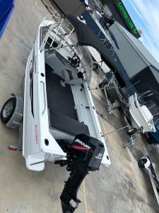 USED 2010 ALLYCRAFT CREWMATE WITH MERCURY 50HP FOR SALE