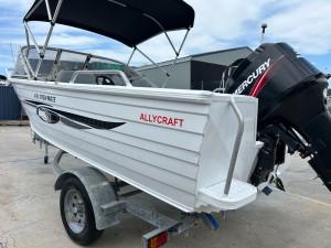 USED 2010 ALLYCRAFT CREWMATE WITH MERCURY 50HP FOR SALE
