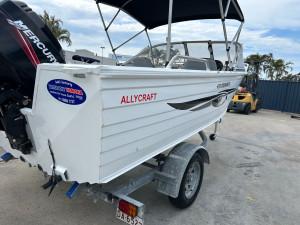 USED 2010 ALLYCRAFT CREWMATE WITH MERCURY 50HP FOR SALE