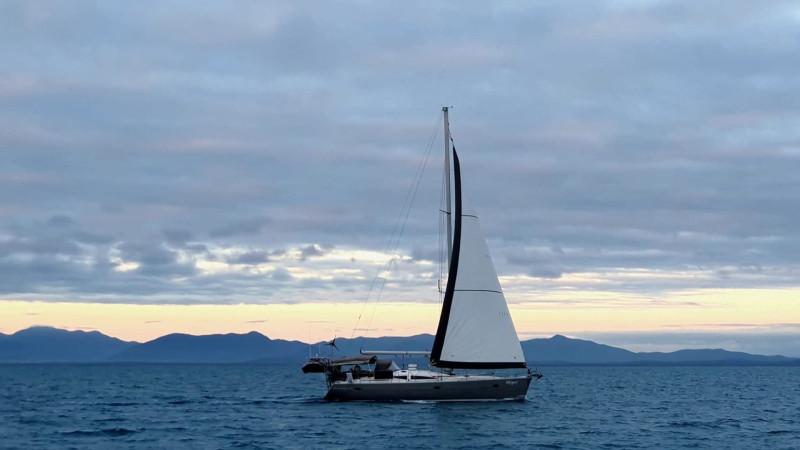 Hanse 370E - Bella - Striking Dark Grey Sailing Yacht