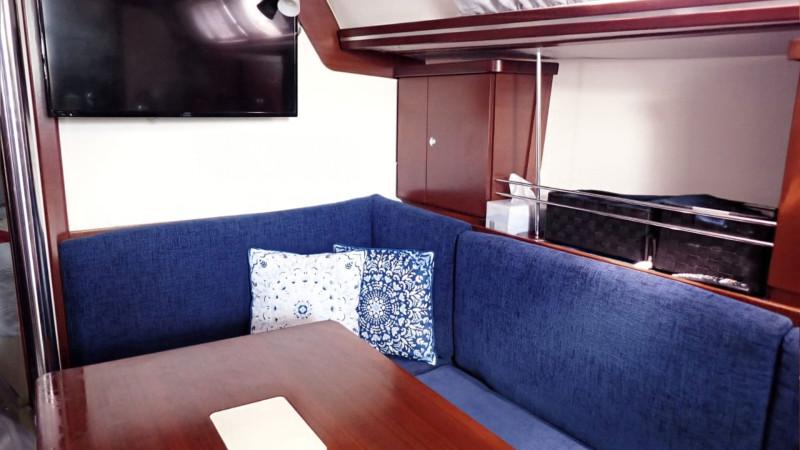 Hanse 370E - Bella - Striking Dark Grey Sailing Yacht