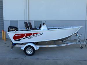 Stacer 429 Outlaw Side Console Suzuki DF50 2027 Model