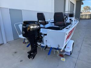 Stacer 429 Outlaw Side Console Suzuki DF50 2027 Model