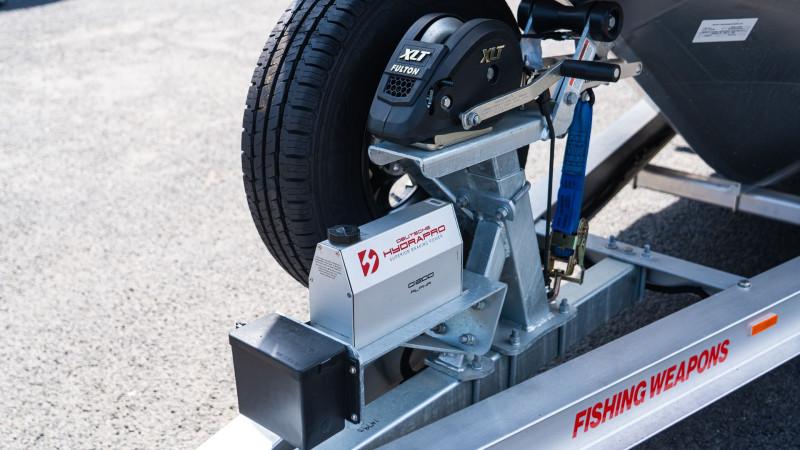 Bar Crusher 670HT & Suzuki Marine DF200APX STEALTH Boat Motor Trailer Package