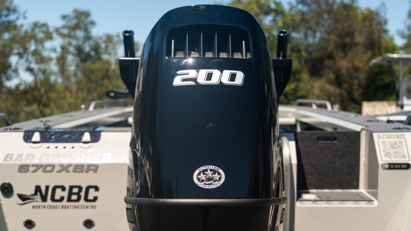 Bar Crusher 670XSR, Suzuki Marine DF200ATX Outboard & Trailer Package