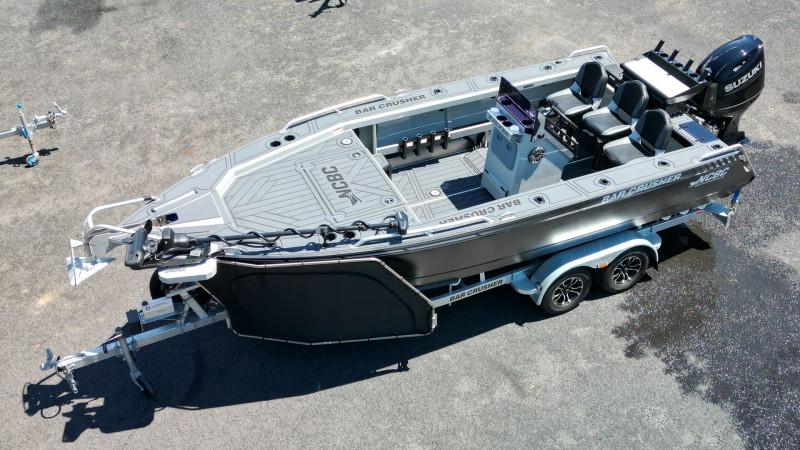 Bar Crusher 670XSR, Suzuki Marine DF200ATX Outboard & Trailer Package