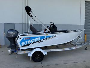 Stacer 449 Crossfire Side Console Yamaha F70 2027 Model