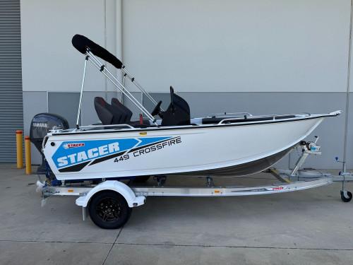 Stacer 449 Crossfire Side Console Yamaha F70 2027 Model