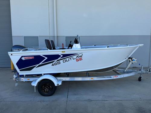 Stacer 469 Outlaw Side Console SE Yamaha F70 2027 Model