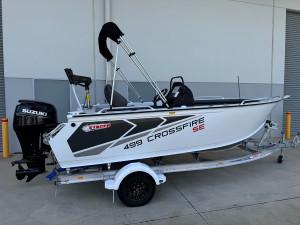 Stacer 499 Crossfire Side Console SE Suzuki DF90 2027 Model