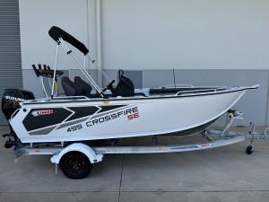 Stacer 499 Crossfire Side Console SE Suzuki DF90 2027 Model