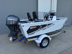Stacer 429 Outlaw Side Console Yamaha F50 2027 Model 