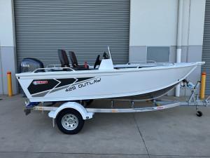 Stacer 429 Outlaw Side Console Yamaha F50 2027 Model 