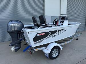 Stacer 429 Outlaw Side Console Yamaha F50 2027 Model 