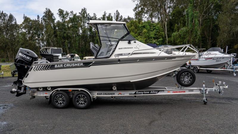 Bar Crusher 615C, Suzuki Marine DF140BTX Outboard & Trailer Package