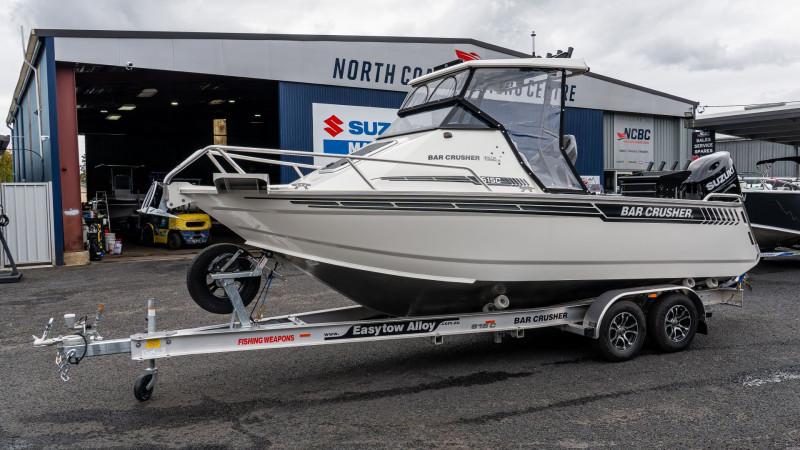 Bar Crusher 615C, Suzuki Marine DF140BTX Outboard & Trailer Package