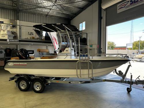 New 2026 Ocean Whaler 565 Offshore Tri-hull Centre Console