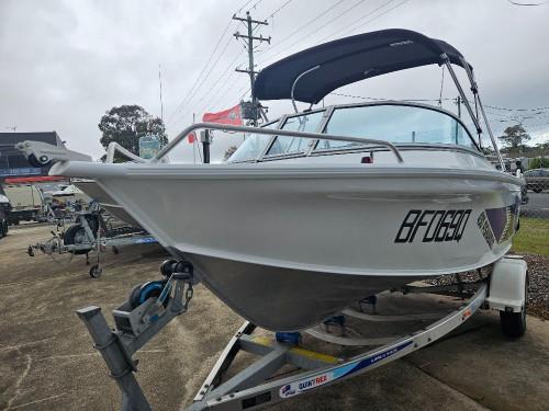 Carousel 3 of 2022 Quintrex 430 Fishabout Honda BF 50 Low Hours **Exceptionally Condition** Honda Powered** **Super Low Hours