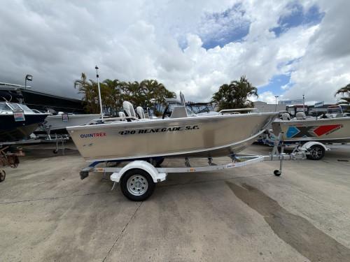 Quintrex 420 Renegade SC + Yamaha 50hp - In Stock