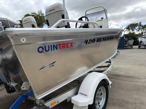 Quintrex 420 Renegade SC + Yamaha 50hp - In Stock