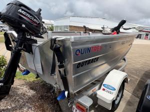 2022 Quintrex F350 Outback Mercury 6hp Four Stroke  MotorGuide 12v Pinpoint GPS**Perfect First Boat**No Boat License Needed**Excellent Condition**Ready To Go
