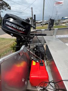 2022 Quintrex F350 Outback Mercury 6hp Four Stroke  MotorGuide 12v Pinpoint GPS**Perfect First Boat**No Boat License Needed**Excellent Condition**Ready To Go