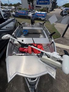 2022 Quintrex F350 Outback Mercury 6hp Four Stroke  MotorGuide 12v Pinpoint GPS**Perfect First Boat**No Boat License Needed**Excellent Condition**Ready To Go