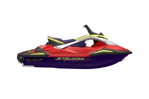 Carousel 3 of 2026 Yamaha WaveRunner JETBLASTER PRO 2 on an Evolution Powersports Trailer with Black Alloy Wheels (RED) - 0% FINANCE