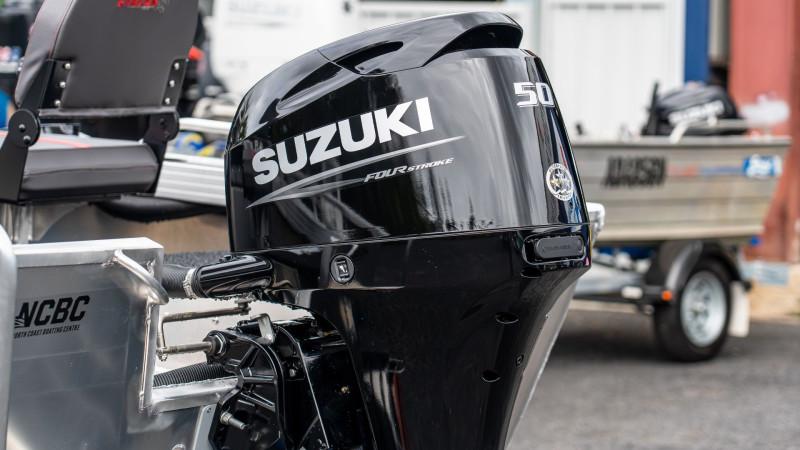 Stacer Outlaw Side Console 429, Suzuki Marine DF50ATL Outboard & Trailer Package