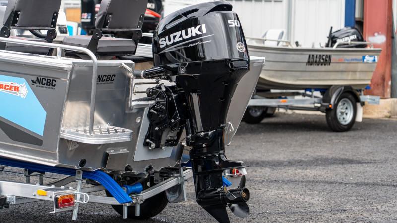 Stacer Outlaw Side Console 429, Suzuki Marine DF50ATL Outboard & Trailer Package