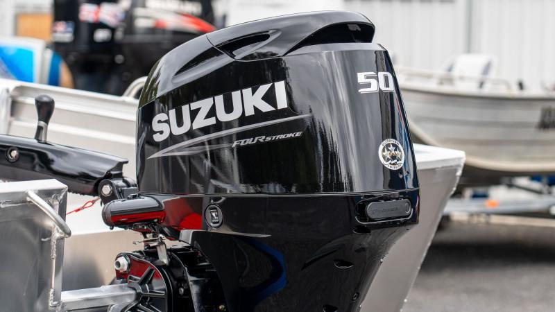 Stacer Rampage 429, Suzuki Marine DF50ATHL Outboard & Trailer Package