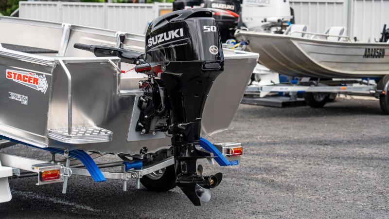 Stacer Rampage 429, Suzuki Marine DF50ATHL Outboard & Trailer Package
