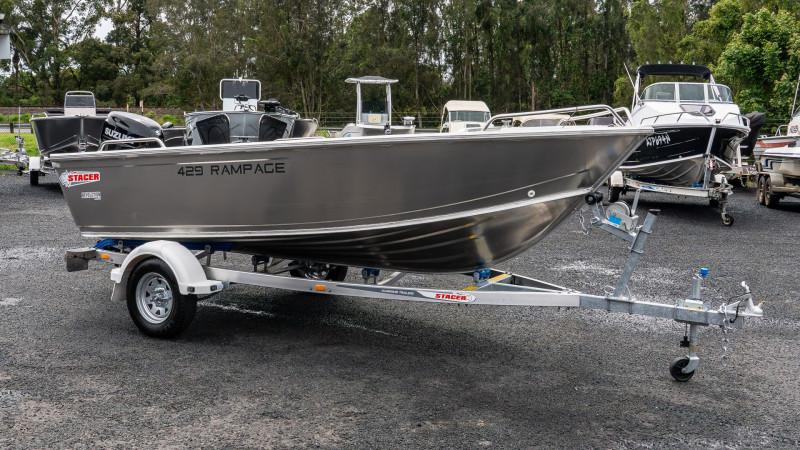 Stacer Rampage 429, Suzuki Marine DF50ATHL Outboard & Trailer Package